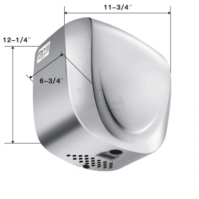 Скоростная сушилка рук TurboHand 2100 - купить в Соловьево